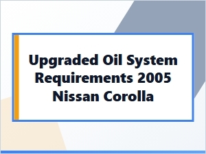 Upgrading the Oil System for Enhanced Performance